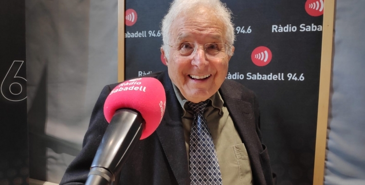 Salvador Fité a Ràdio Sabadell l'any 2019 | Arxiu