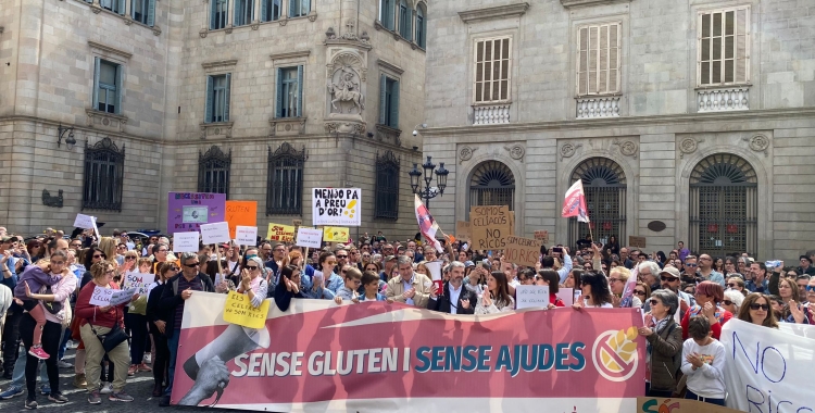 Els celíacs s'han mobilitzat aquest cap de setmana a Barcelona | ACC