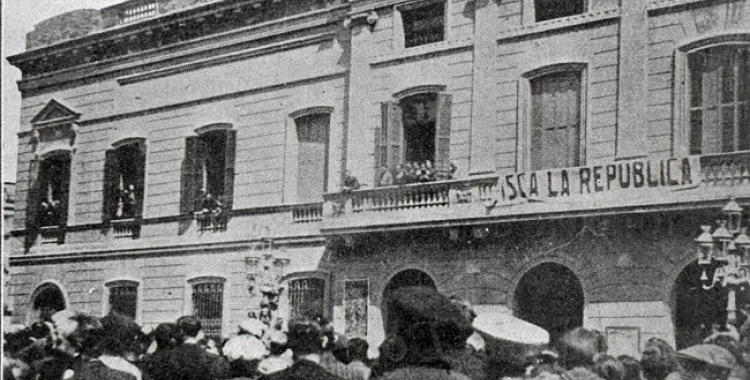Imatge de l'Ajuntament el 14 d'abril del 1931 | Ajuntament