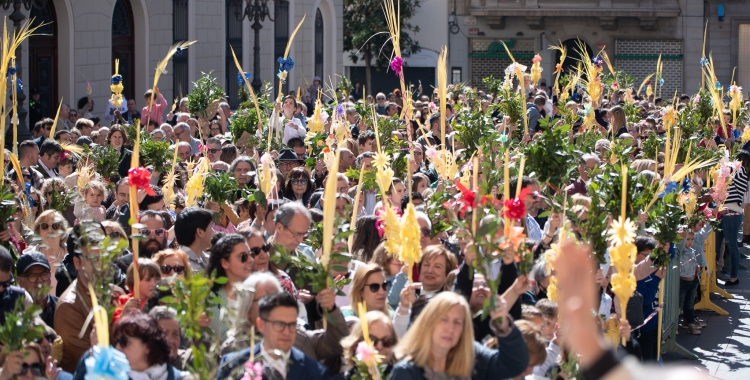 Sant Roc ha acollit molta gent per celebrar diumenge de Rams | Roger Benet