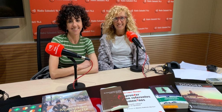 Anna Sánchez i Anna Belén Fernández, professores del Ribot i Serra
