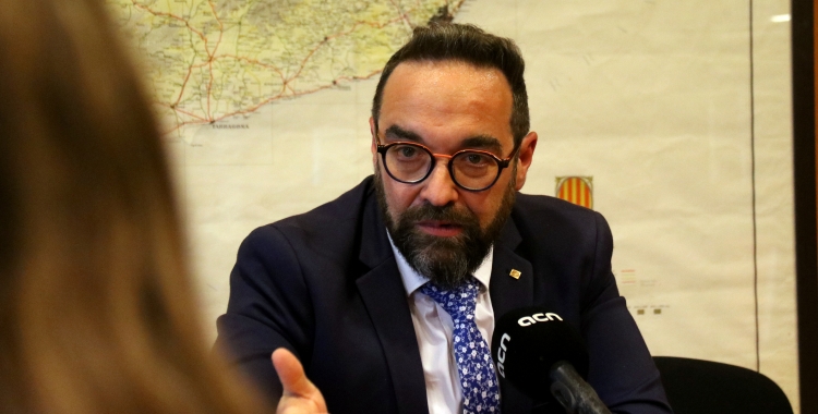 Juli Fernández, en una entrevista/ ACN