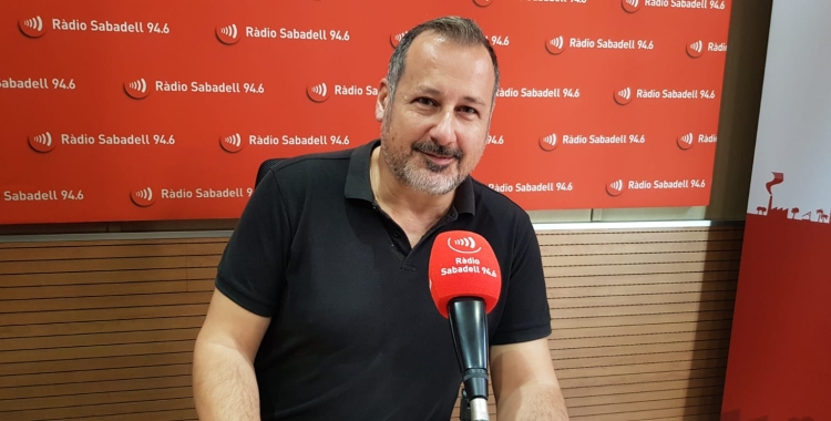 Carles Ortiz, director de la producció escènica a l'estudi 1