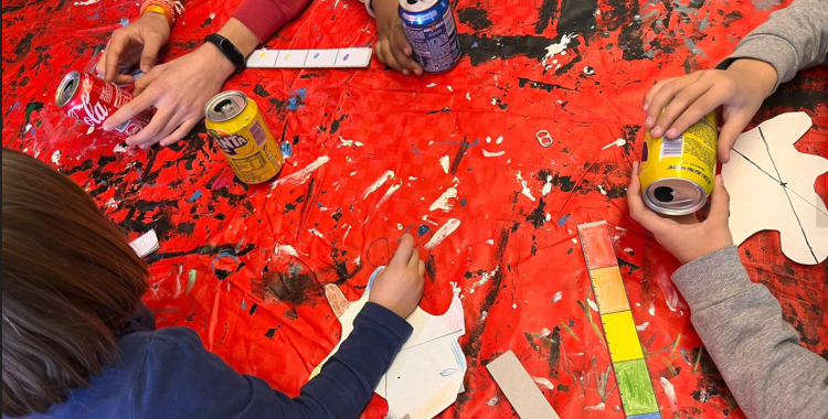 imatge d'un dels tallers de l'Astronòmica 