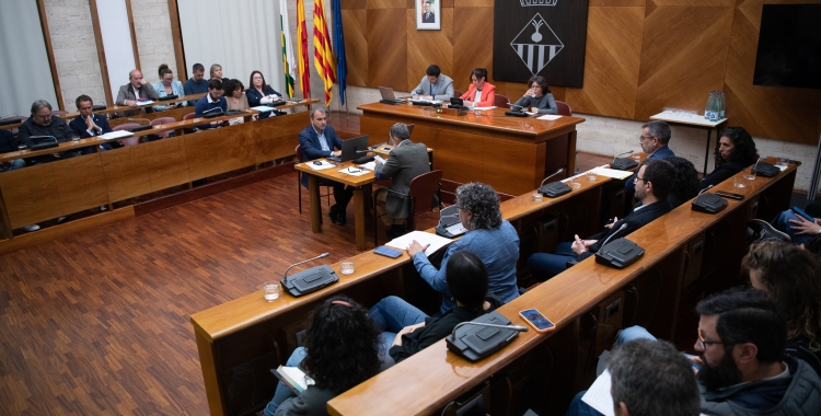 La proposta s'ha debatut en un Ple Extraordinari/ Roger Benet