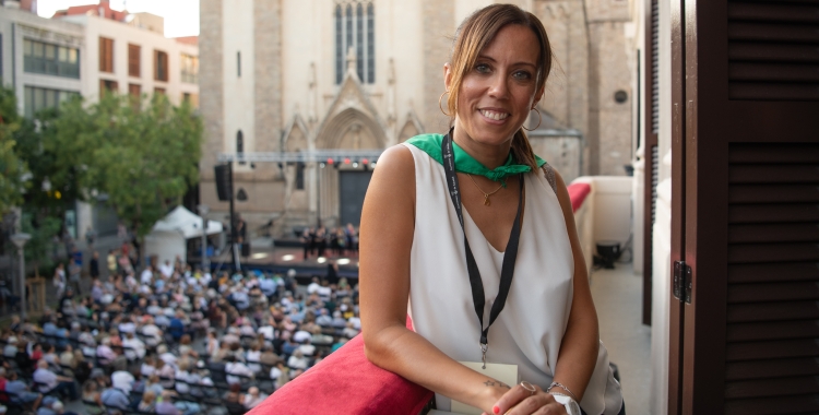 Marta Farrés durant la Festa Major de Sabadell | Roger Benet