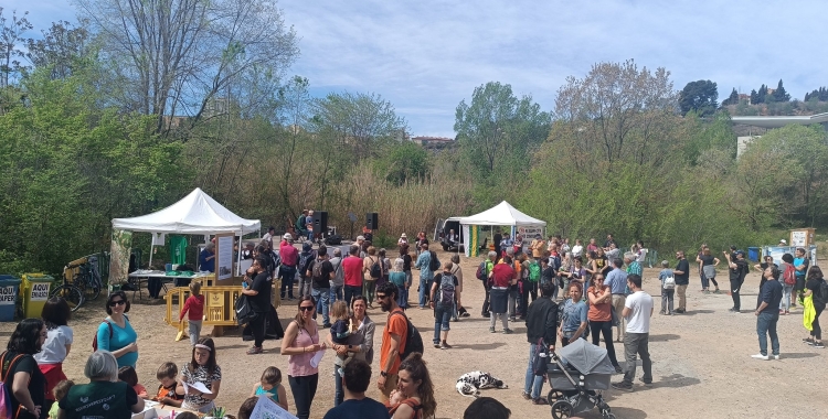 Un moment de la festa del Riu Ripoll | cedida