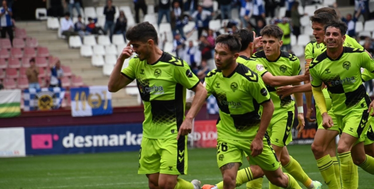 Gol del Sabadell! gol de Carrión! SD Logroñés 0-1 CE Sabadell