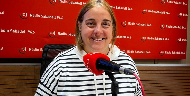 Maite Fons aquest matí a Ràdio Sabadell | Mireia Sans