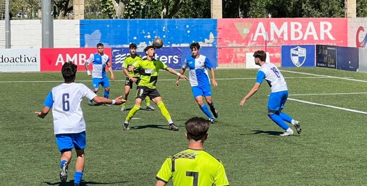 El Juvenil 'A' del Sabadell ve de guanyar al camp de l'Ebro | FutBaseCES