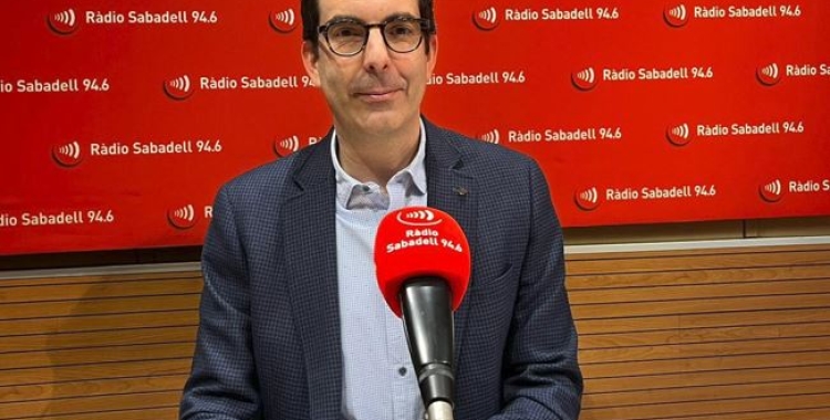 Jose Espinosa de Gempsa, avui a Ràdio Sabadell | Mireia Sans