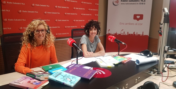 Anna Belén Fernández i Anna Sánchez Moix, professores del Ribot i Serra