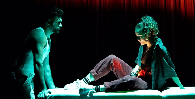  Imatge de l'obra teatral 'Sucia' del fotògraf Elio Ruppel 