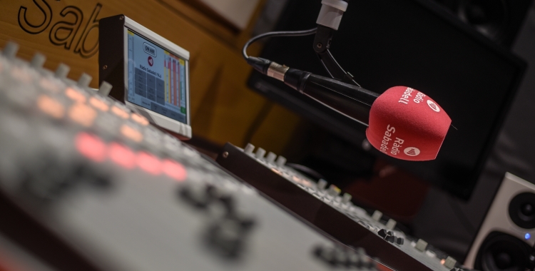 L'estudi de Ràdio Sabadell | Roger Benet