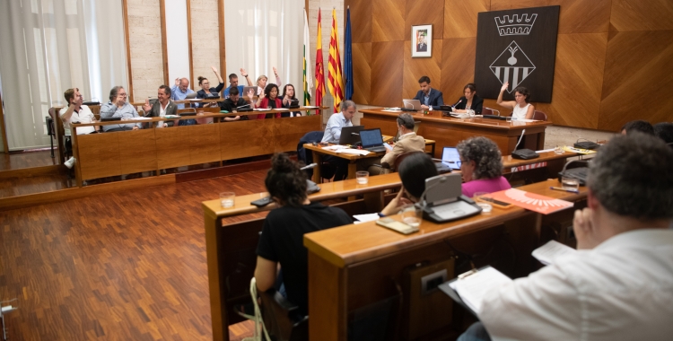 Una sessió plenària d'aquest mandat/ Roger Benet