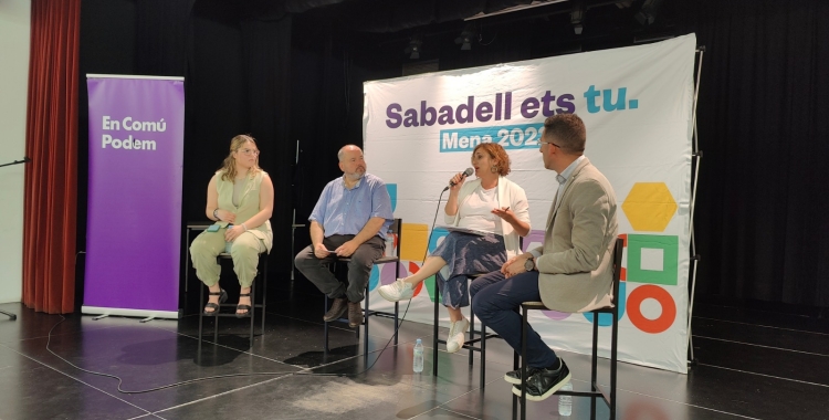 Caps de llista d'En Comú Podem a Sabadell, Mataró, Terrassa i Granollers | Cedida Sabadell En Comú Podem