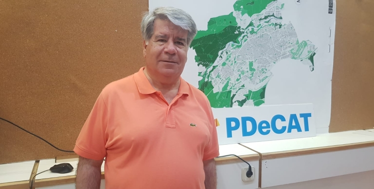 El cap de llista del PDeCAT, Amadeu Papiol, no serà al ple municipal | Raquel Garcia