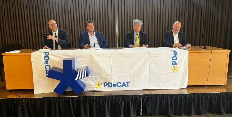 Acte central de campanya del PDeCAT al Casal Pere Quart | Redacció Informatius