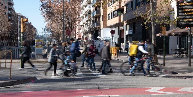 Creuament a Gran Via | Roger Benet