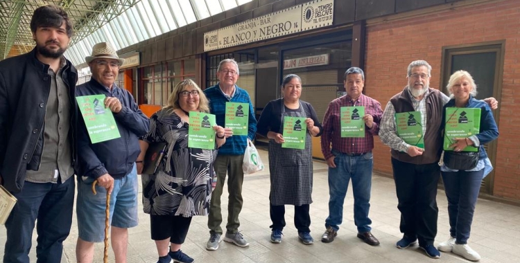 Els membres de la platagorma de Veïns del Mercat de Campoamor | Helena Molist