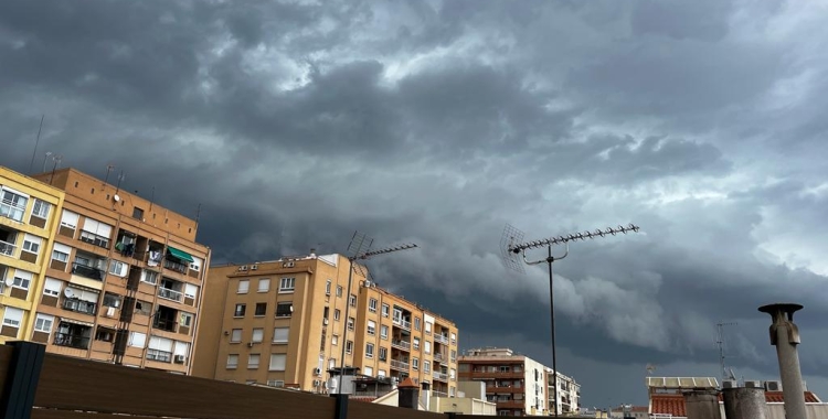 El pont de la Salut ha estat plujós a Sabadell però sense grans quantitats | Mireia Sans