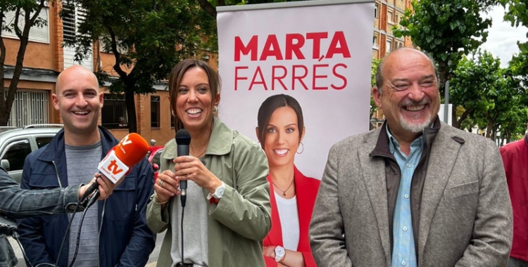 Farrés, amb Hernández i Robles/ PSC