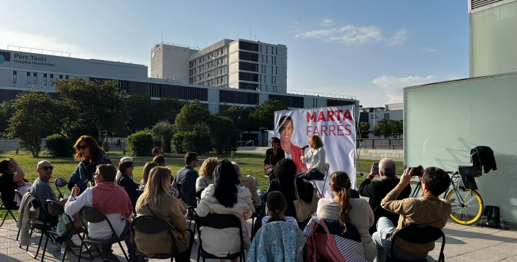 L'acte d'ahir de Marta Farrés al Parc Taulí | PSC 