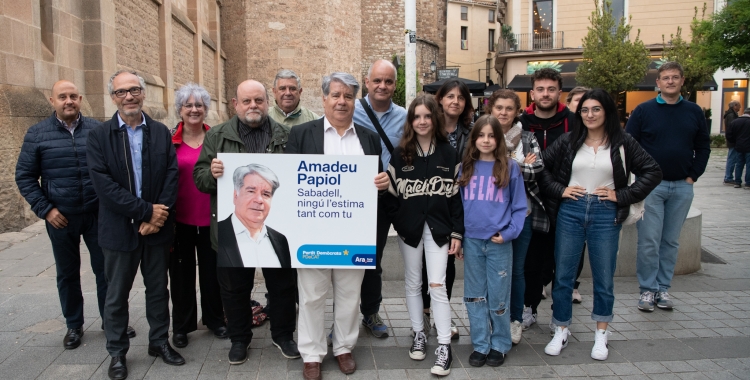 L'equip del PDeCAT a la presentació del cartell electoral | Roger Benet