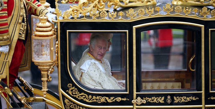 El rei Carles III i Camila camí de la coronació | ACN