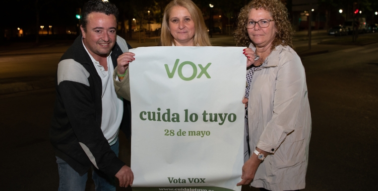 L'equip de Vox a Sabadell | Roger Benet