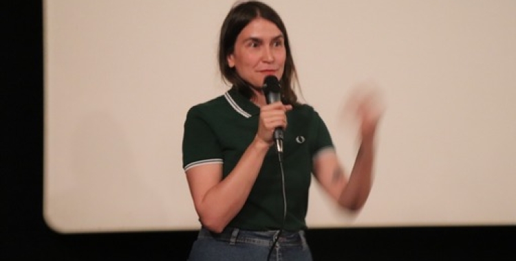Laura Sisteró al Cineclub Sabadell 