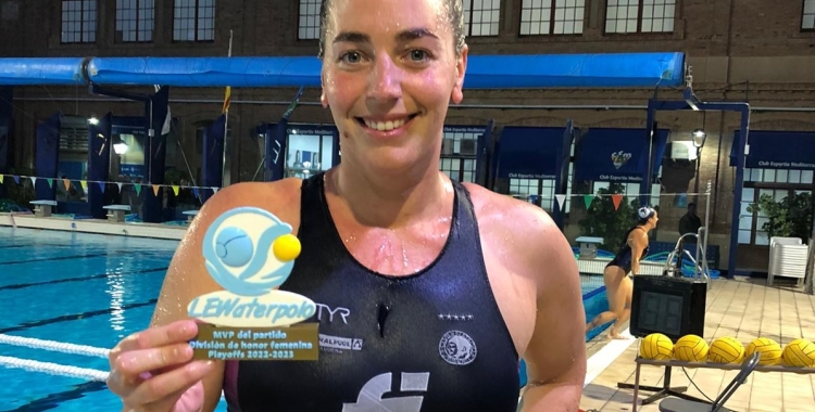 Maica Garcia, MVP del partit amb tres gols | @LEWaterpolo