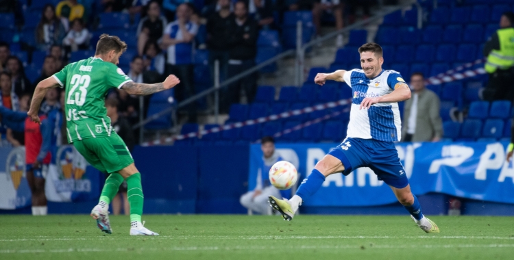 Morgado, en l'últim partit a l'RCDE Stadium | Roger Benet