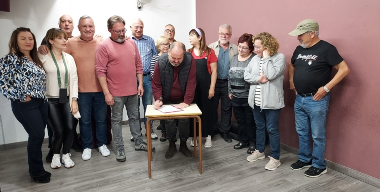 Els candidats de Sabadell en Comú Podem signen el codi ètic | Cedida