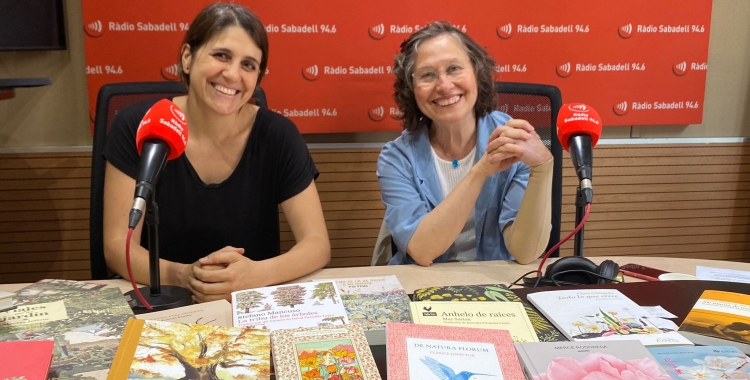 Avui la Cecilia Picún ens ha visitat acompanyada de la Clara Barceló, propietària de la floristeria Vuket