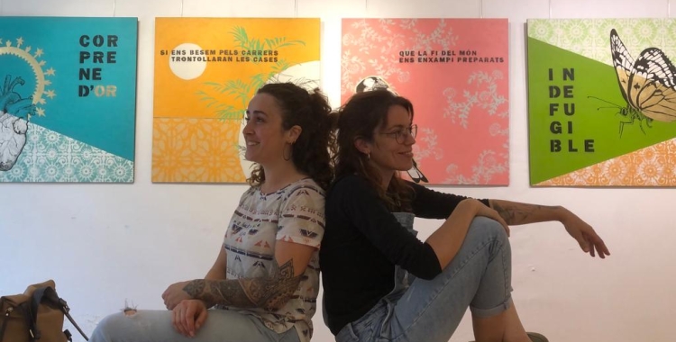 'Escándolo" de les artistes visuals Xuquin i Lajarlei a Impaktes Visuals