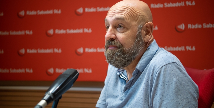 Jaume Marco als estudis de Ràdio Sabadell | Roger Benet