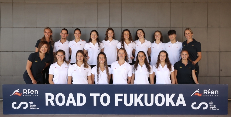 L'equip espanyol de cara al Mundial de Fukuoka | Federació Espanyola de Natació