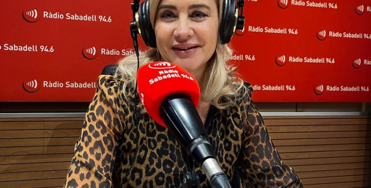 Sandra Burgos a Ràdio Sabadell