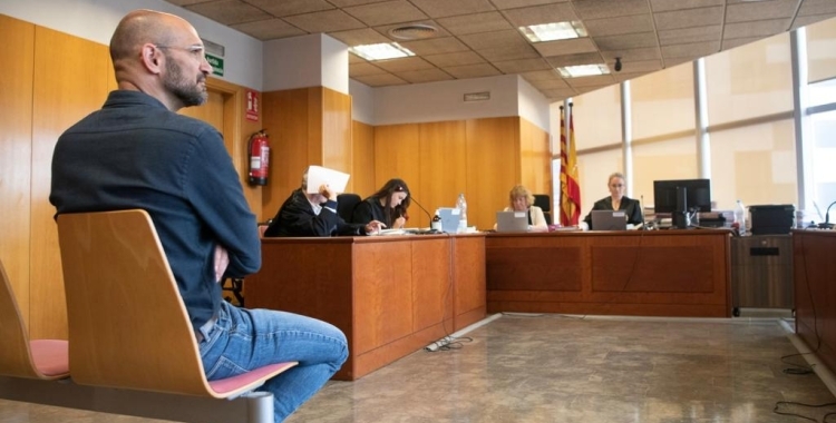 Maties Serracant, durant el judici/ Roger Benet