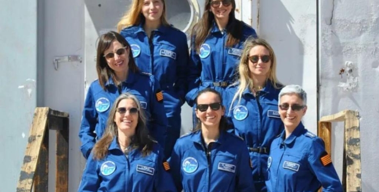 La sabadellenca Núria Jar amb tota l'expedició | Hypatia