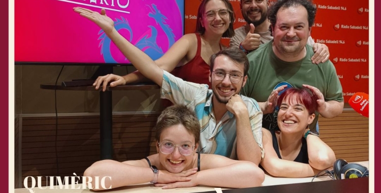 Equip del Quimèric, en l'últim programa de temporada