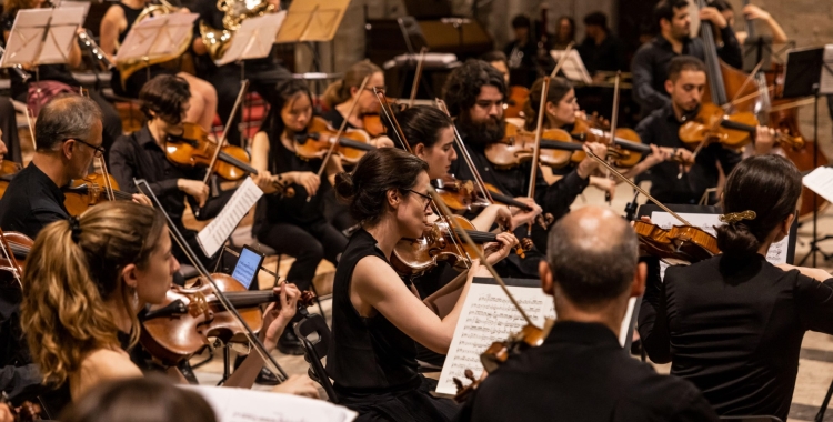 Imatge d'un concert de l'Orquestra Simfònica Segle XXI