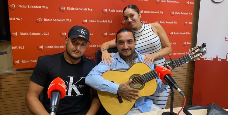 Integrans del grup de flamenc encarregat de l'espectacle 'Soniquete' 