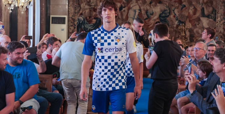 Les equipacions arlequinades s'han presentat aquest vespre | Cedida