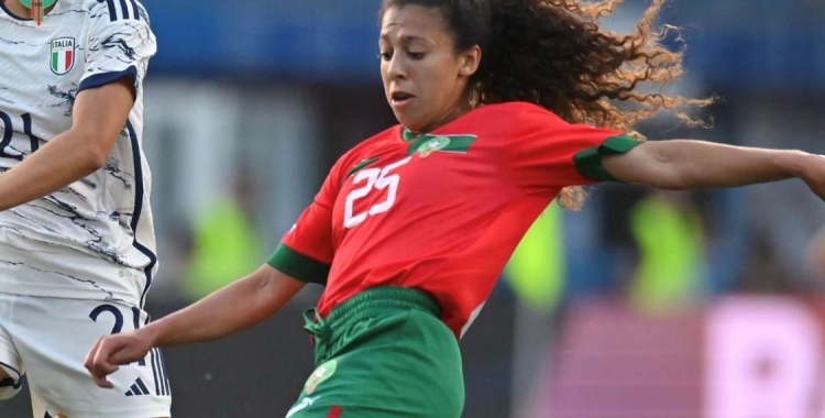 Fatima Gharbi al partit contra Itàlia | @FatimaGharbi15
