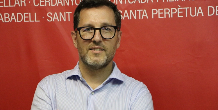 Paco Aranda, aquesta nit a la seu del PSC | Júlia Ramon