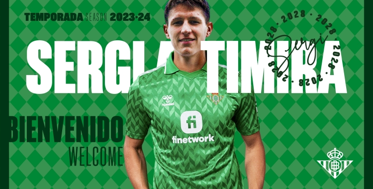 Sergi Altimira és oficialment nou jugador del Betis | Real Betis