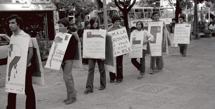 Una de les mobilitzacions a Sabadell per Xile | Ajuntament de Sabadell