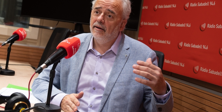 Javier Lafuente ha explicat els plans que té la UAB per Sabadell | Roger Benet